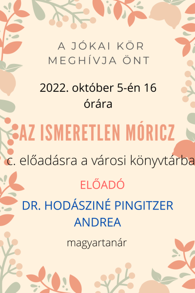 Az ismeretlen Móricz