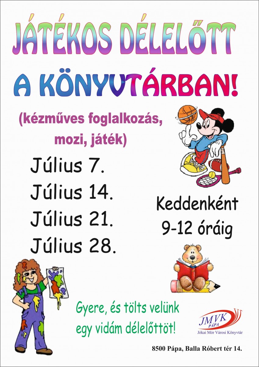 Játékos délelőtt