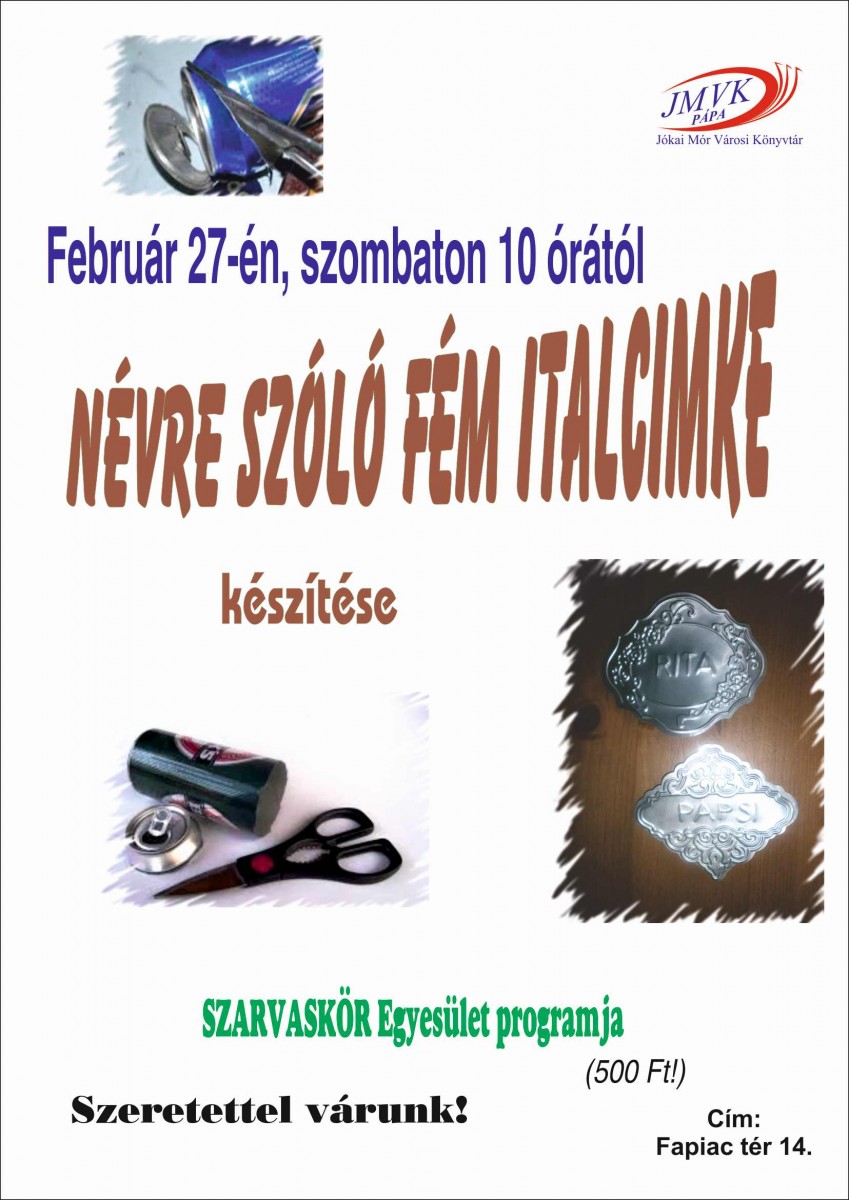 Kézműves foglalkozás