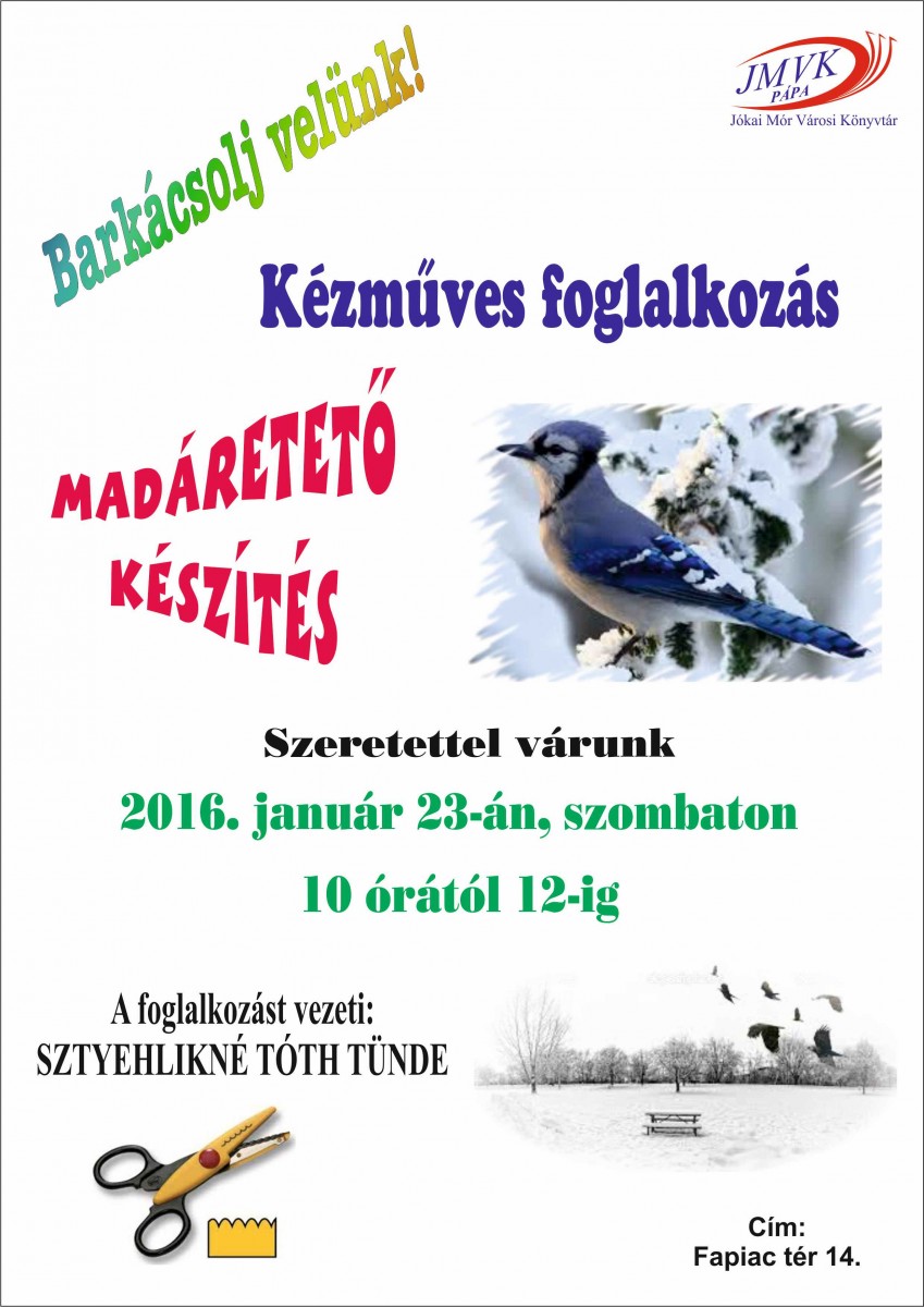 Kézműves foglalkozás